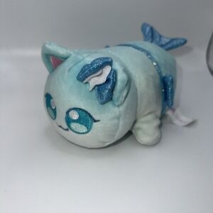Aphmau MeeMeows Litter Blue Mermaid Cat Plush Stuffed Animal Toy 2022 Bonkers